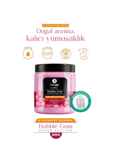 Sakız Aromalı Canlandırıcı & Yumuşatıcı El Ayak Ve Vücut Bakım Peelingi 800gr