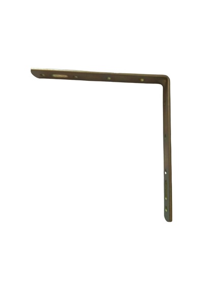 Cateksss Mobilya Dolap Köşe Bağlantı Sabitleme L Demir Gönye No:43 20x3x140x140 Mm - 30 Lu Paket Altın