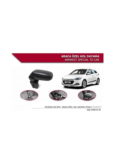 Hyundai İ20 2015- Model Araca Özel Kol Dayama Niken