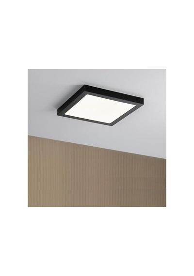 Cata 18 W Led Panel - Beyaz Işık 6500k - Siyah Kasa - Kare - Sıva Üstü - Ct-5236b Çok Renkli