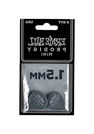 Ernie Ball 1.5mm Mini Prodigy Seçtikleri 6'lı Paket - Siyah 124-Pembe
