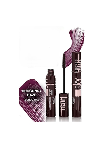 3b Trend Rose Burgundy Haze Waterproof Mascara - Kirpikleri Tek Tek Ayıran Uzatıcı Bordo Rimel B70