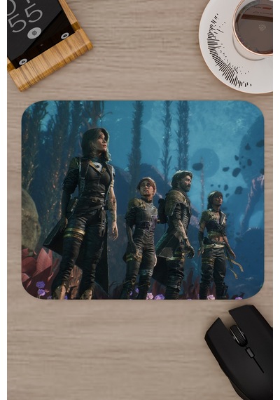 Expedition 33 Kaymaz Dikişli Kauçuk Oyuncu Mousepad V4 - 22x18 Gaming Mouse Pad Fare Altlığı