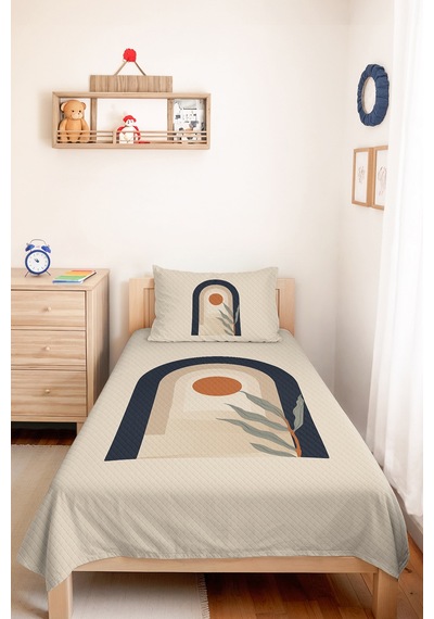 Geometrik Krem Genç Odası Tek Kişilik Pike Takımı - Bohem Lacivert 160x220 Cm Kapitone Yatak Örtüsü Kavrulmuş Meltem Gölgeliği Geometrik Krem Genç Odası Tek Kişilik Pike Takımı - Bohem Lacivert 160x220 Cm Kapitone Yatak Örtüsü Kavrulmuş Meltem Gölgeliği