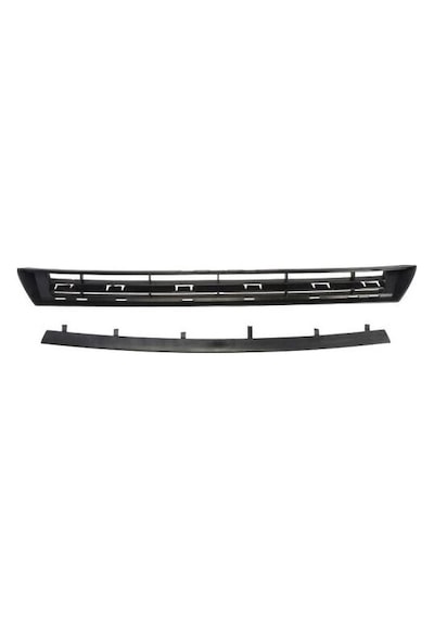 Citroen C4 2004-2008 Ön Tampon Panjuru Üst Siyah Oem No: 7414jn