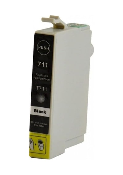 Epson Uyumlu T0711 Siyah Muadil Kartuş