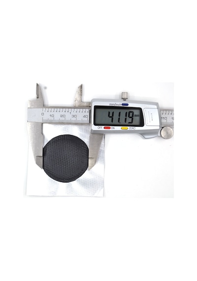 50 Adet Yuvarlak Soğuk Lastik Yaması Siyah 4cm