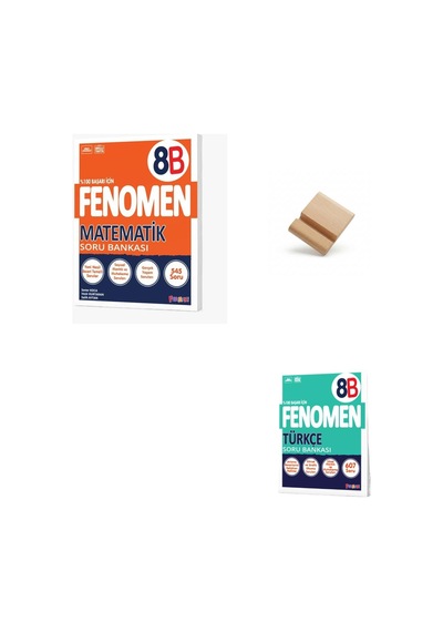 Fenomen Lgs 8. Sınıf 2027 B Serisi Matematik Ve Türkçe Soru Bankası + Telefon Standı