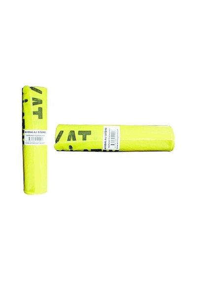 Nilplast Tehlikeli Atık Çöp Poşeti 55x60 Cm 600 Gr 20 Rulo