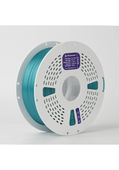 Fibromast Parlak Silk Pla Filament 1 Kg 1,75mm Petrol Yeşili