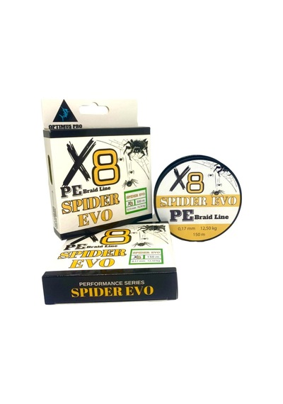 Spıder Evo 8x 150 Mt Yeşil İp Misina