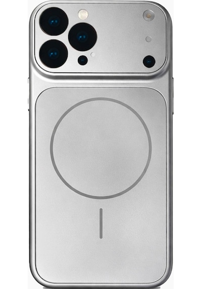 Apple iPhone 14 Pro Max Uyumlu Kamera Korumalı Magsafe Wireless Şarj Özellikli Full Glass Arka Kapak