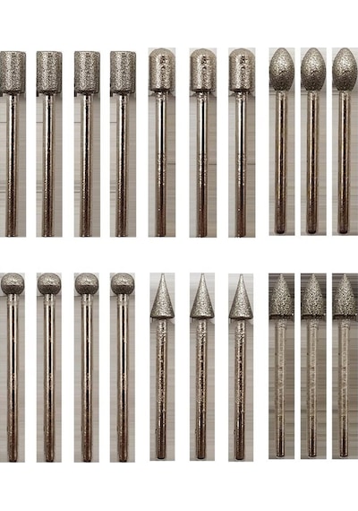Merttools Elmas Camcı Taşcı Gravür Freze Taşlama Uç Seti 20 Parça