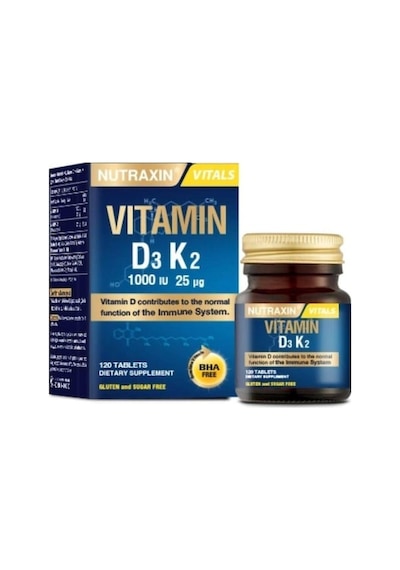 Nutraxin Vitamin D3 K2 120 Tablet