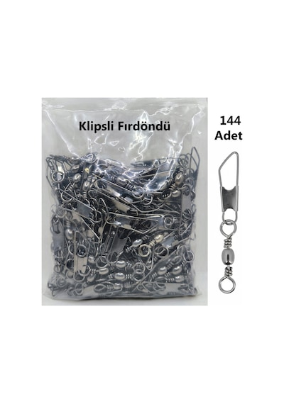 Klipsli Fırdöndü 144 Adetli Paket No:1