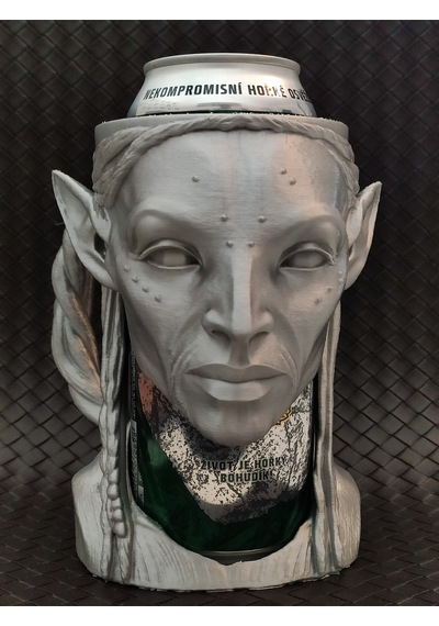 Dark Elf Elder Temalı İçecek Kutusu Tutucu Ve Dekoratif Kupa - 500ml