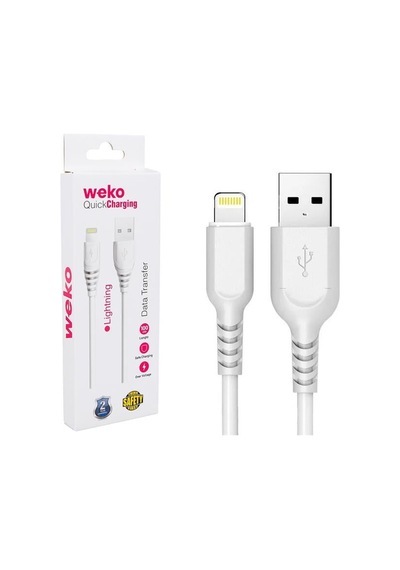 Weko Wk-22019 Usb To Lightning Telefon Şarj Kablosu Standart