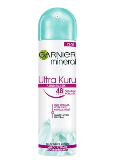 Garnier Mineral Ultra Kuru Kadın Sprey Deodorant 150 ML