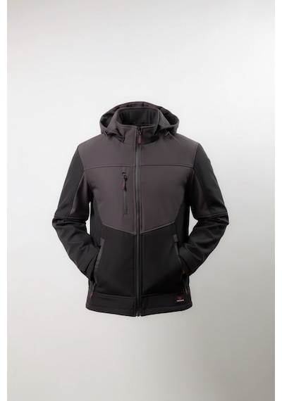 Vatan Tekstil Erkek Softshell Kışlık Kapüşonlu Mont Rüzgar Geçirmez Su İtici İçi Polarlı Kırmızı Siyah Siyah Füme Vatan Tekstil Erkek Softshell Kışlık Kapüşonlu Mont Rüzgar Geçirmez Su İtici İçi Polarlı Kırmızı Siyah Siyah Füme
