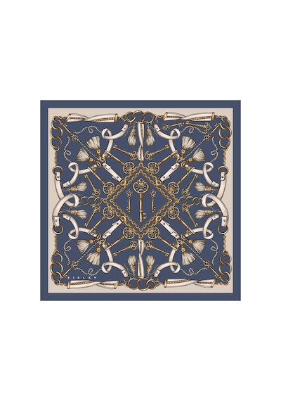 Sisley Flora Bandana/fular -2015-47 47 İndigo