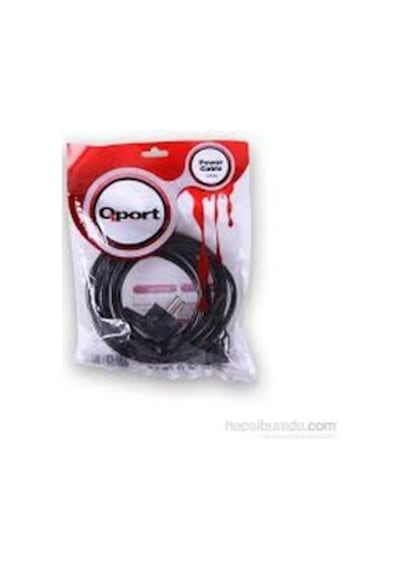 Qport Pow3 3 M Pc Güç Kablosu Q-Pow3 Qport Pow3 3 M Pc Güç Kablosu Q-Pow3