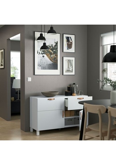Ikea Lappvıken Çekmece Ön Paneli, Beyaz, 60x26 Cm
