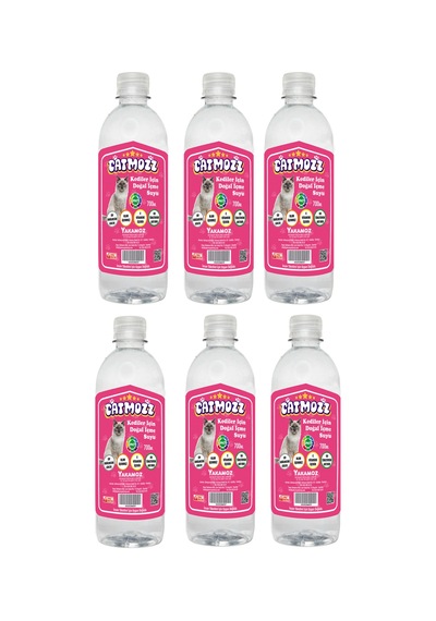 Catmozz Cat Water Kediler İçin Doğal İçme Suyu 6 x 700 ML