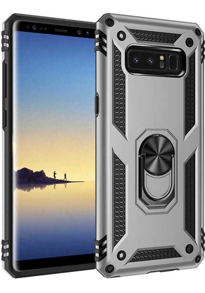 Galaxy Note 8 Kılıf Zore Vega Kapak Gri
