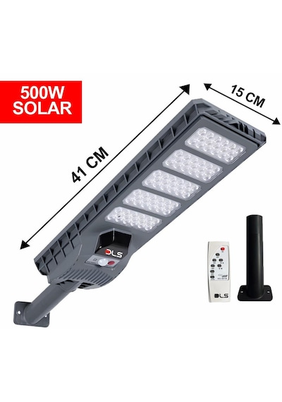 500w Güneş Enerjili Solar Bahçe Çevre Lambası Dls
