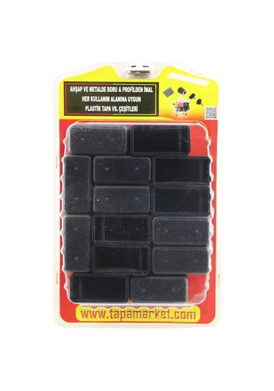 20X40 Plastik Dış Izgaralı Tapa