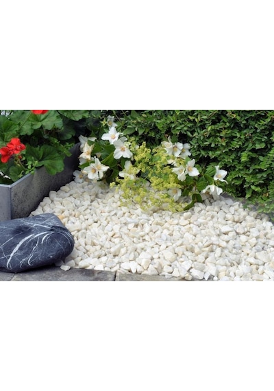 DOLOMİT TAŞI BEYAZ 4-6 cm 5 KG DOĞAL DEKORASYON TAŞI