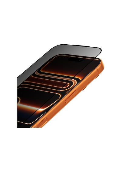 Apple Uyumlu   iPhone 17 Pro Benks Glass Warrior 2.0 Ezfita Privacy Hayalet Cam Ekran Koruyucu Uygulama Aparatı