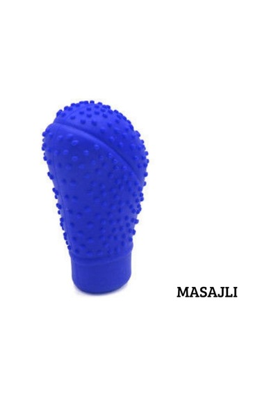Gmax Mavi Oval Silikon Vites Topuzu Kılıfı