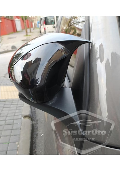 ŞüsCarOto Fiat Egea Batman Yarasa Ayna Kapağı Piano Black ABS Plastik