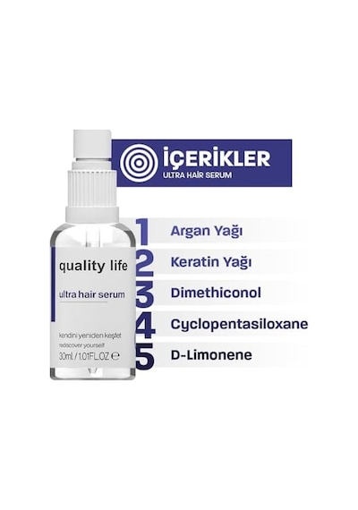 Life Ql Hızlı Saç Uzatma Serumu