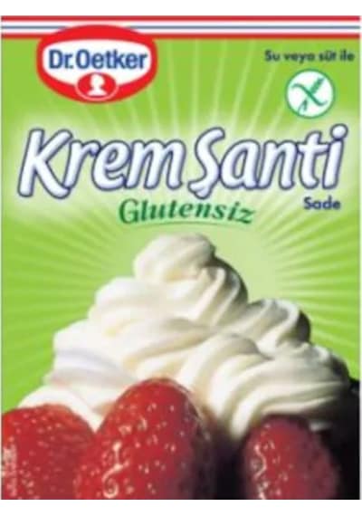 Dr.Oetker Glutensiz Krem Şanti 3 x 75 G