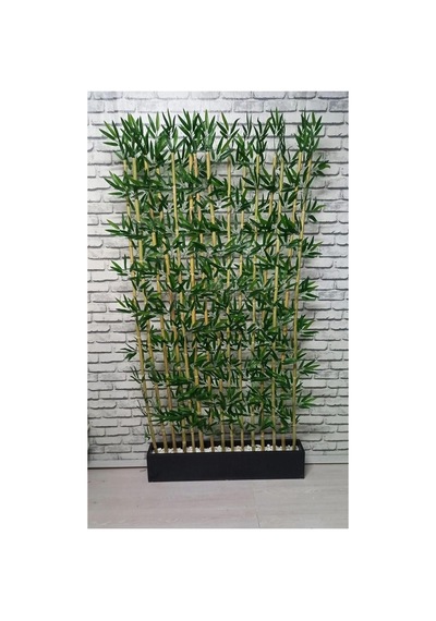 70 Cm Saksıda 200 Cm 14 Adet Yapay Bambu Çok Renkli