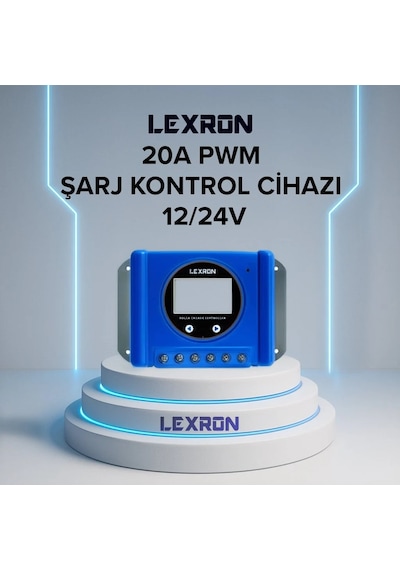 Lexron  20A Pwm Şarj Kontrol Cihazı
