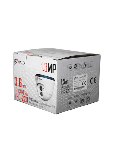 Valx Vhc-220 3.6Mm 1.3Mp Ip Dome Güvenlik Kamerası