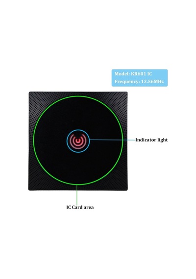Libo Long 13.56 Mhz Rfıd Kart Okuyucu Wiegand34, Ip65 Suya Dayanıklı Nfc Okuyucu
