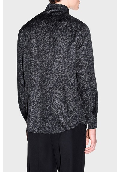 Armani Exchange Erkek Gömlek Xm002280 Af13235 Fc304 Siyah