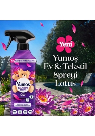 Yıkanması Zor Eşyalar İçin Lotus Sprey 450 Ml 100'lü Set