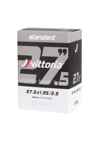 Vittoria Standart 27.5x2.50/3.00 İğne Sibop İç Lastik 48mm Siyah