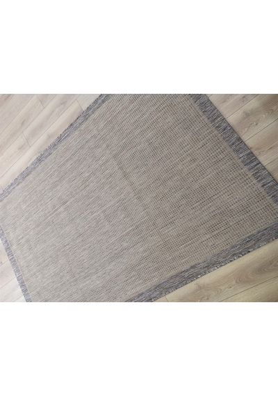 Çam Halı Sisal 9509 Bej Bordürlü Jüt Sisal Kilim - 100x300