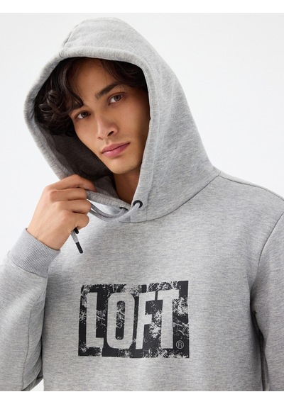 Regular Fit Erkek Sweatshirt Gri