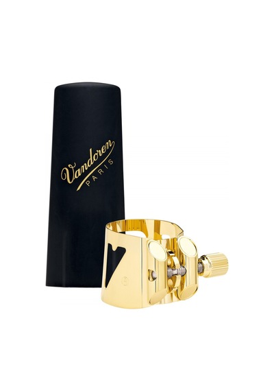 Vandoren Lc080p Optimum Tenor Saksafon V16 Bek Bileziği Gold Kaplama Bilezik Ve Plastik Kapak Seti
