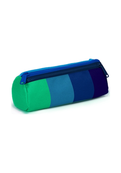 Coral High Kids Renkli Çizgili 3 Lü Okul Çanta Seti Set0123781 Lacivert - Yeşil