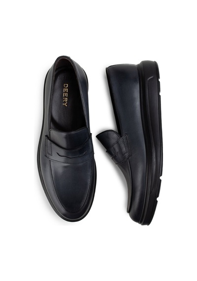 Deery Hakiki Deri Gri Comfort Erkek Loafer Gri (539806007) Gri
