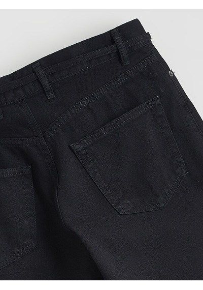 Lcw Jeans Siyah Baggy Fit Kadın Jean Pantolon