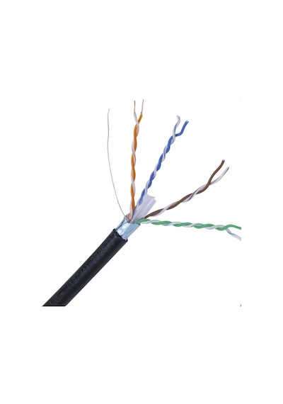 Cat6 Kablo 20 Metre Siyahjaksız
